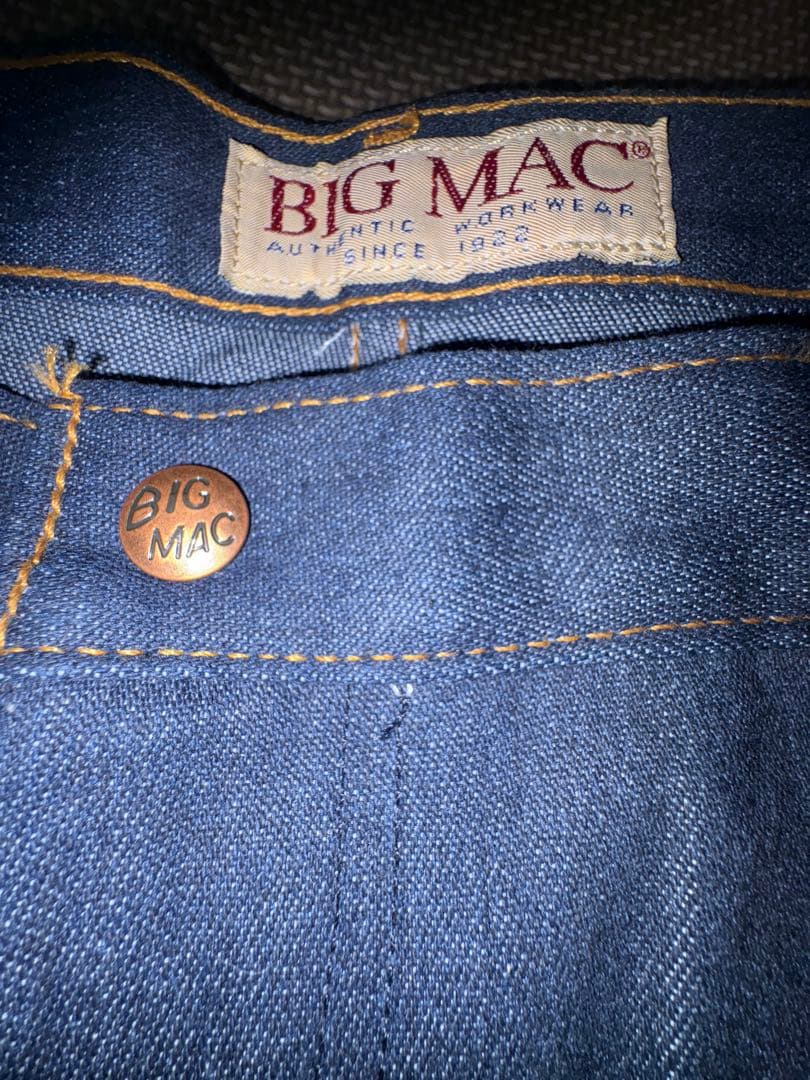 【そん】【90s】BIG MAC デニムペインター【デッドストック】