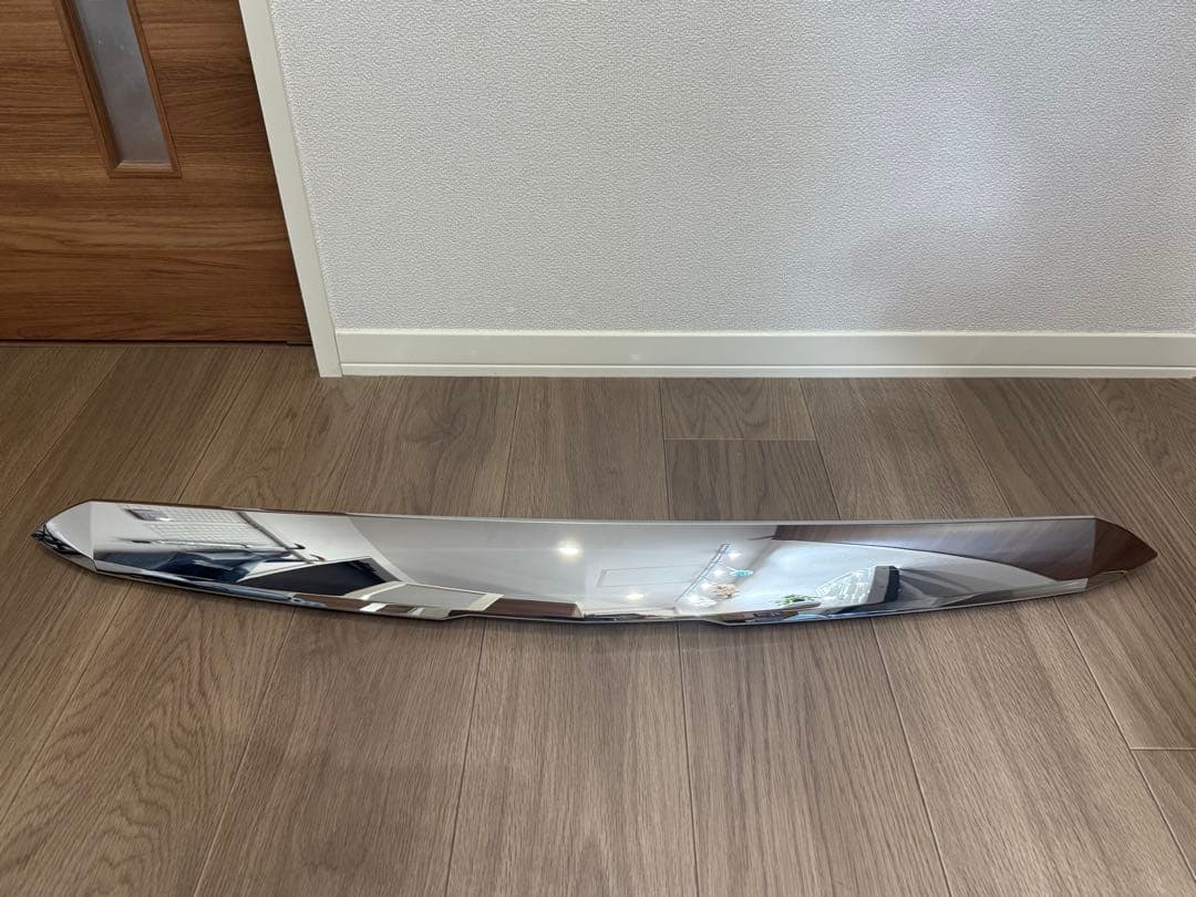 アルファード30系後期　ボンネットフードモール　メッキガーニッシュ