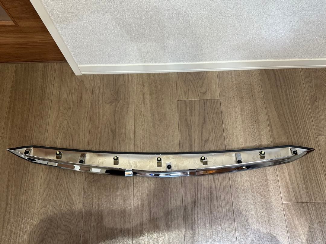 アルファード30系後期　ボンネットフードモール　メッキガーニッシュ