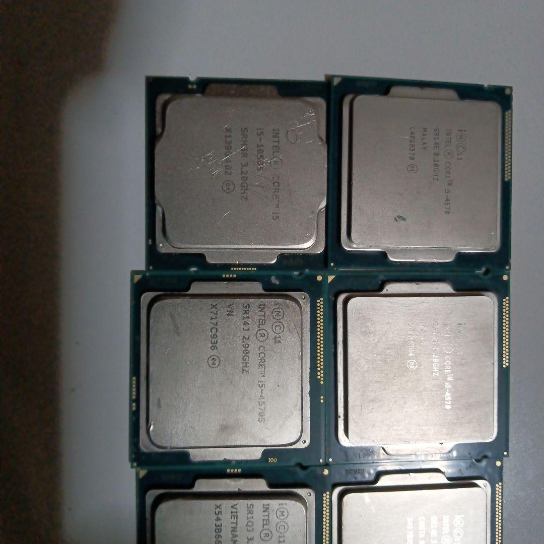 Intel i5-4570 7個 10505 4570S 4590　ジャンク