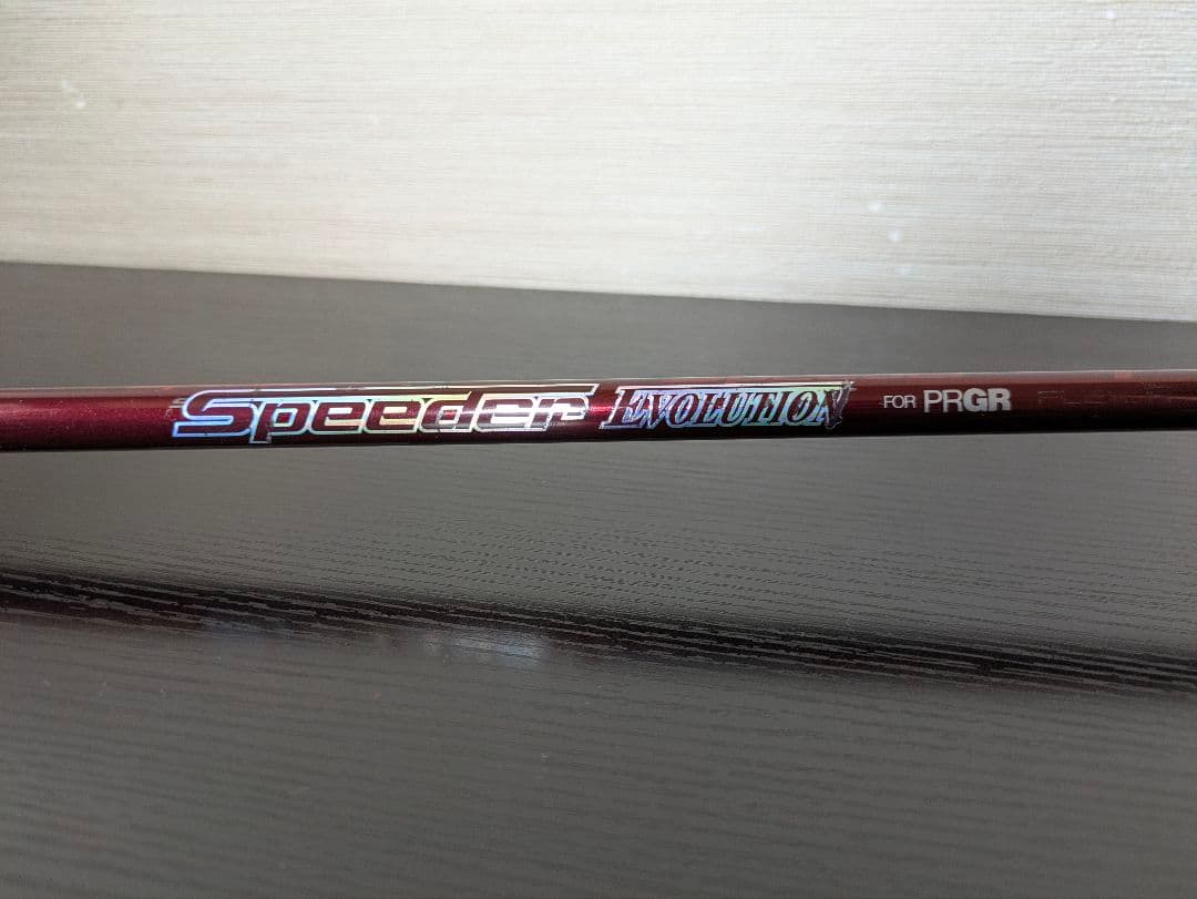 プロギア短尺ドライバーRSREDゴルフクラブ赤シニア初心者フジクラスピーダーR