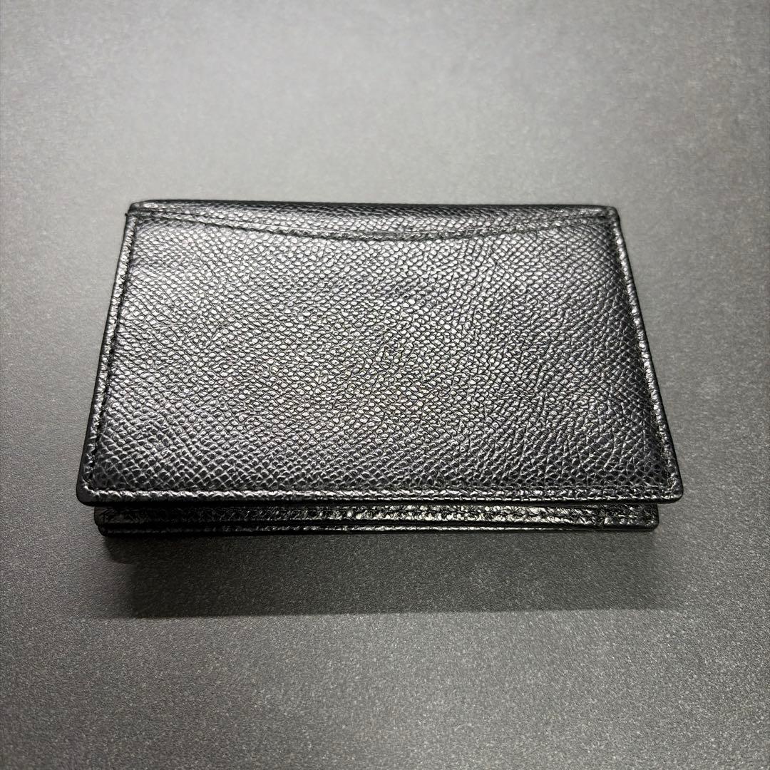 ブルガリ BVLGARI★名刺入れ カードケース 黒　ブラック
