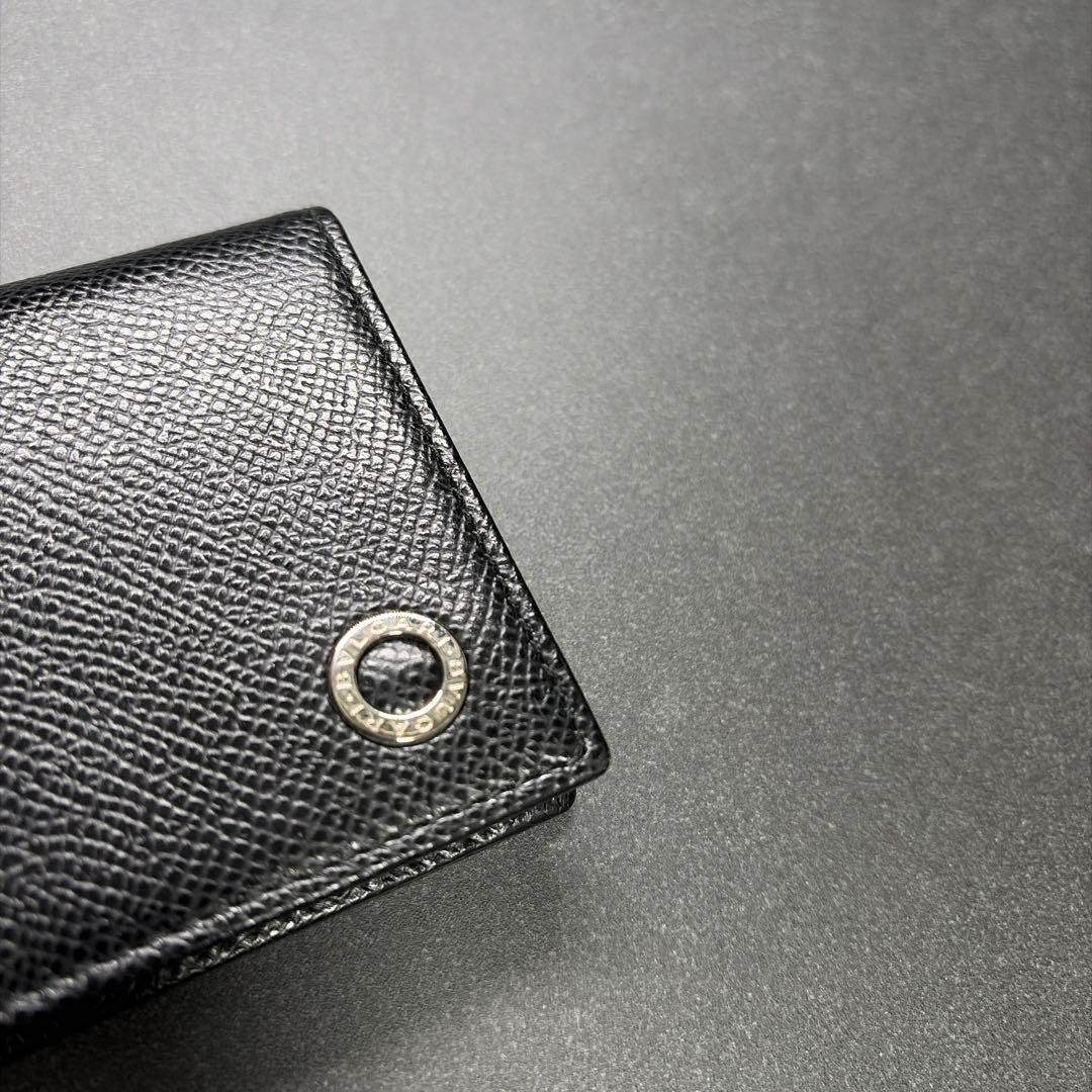 ブルガリ BVLGARI★名刺入れ カードケース 黒　ブラック
