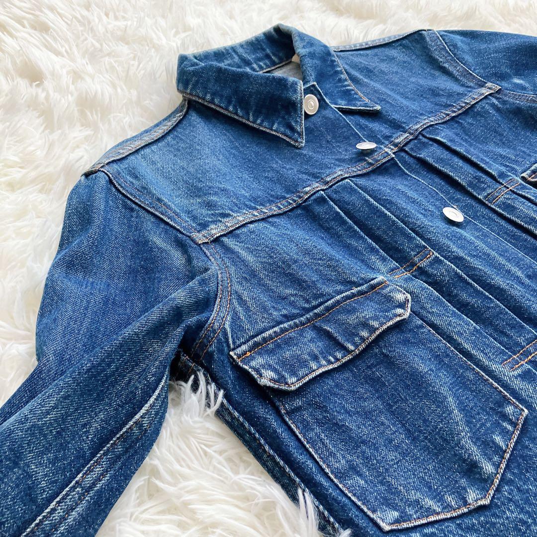 美品 A.P.C. 00s 初期タグ Gジャン 2ndタイプ 濃紺 日本製 赤耳