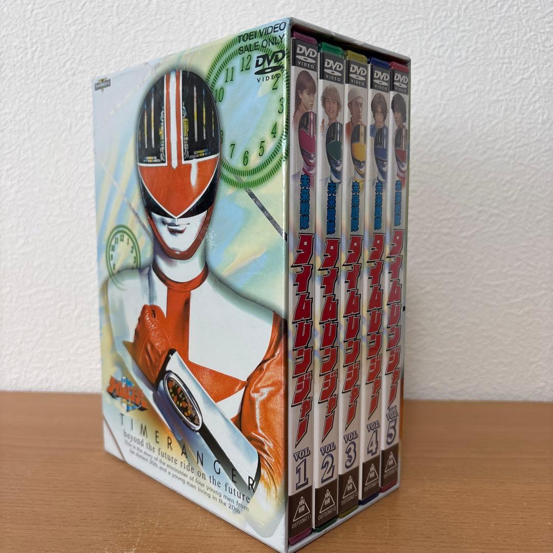未来戦隊タイムレンジャー　 DVD 全5巻セット