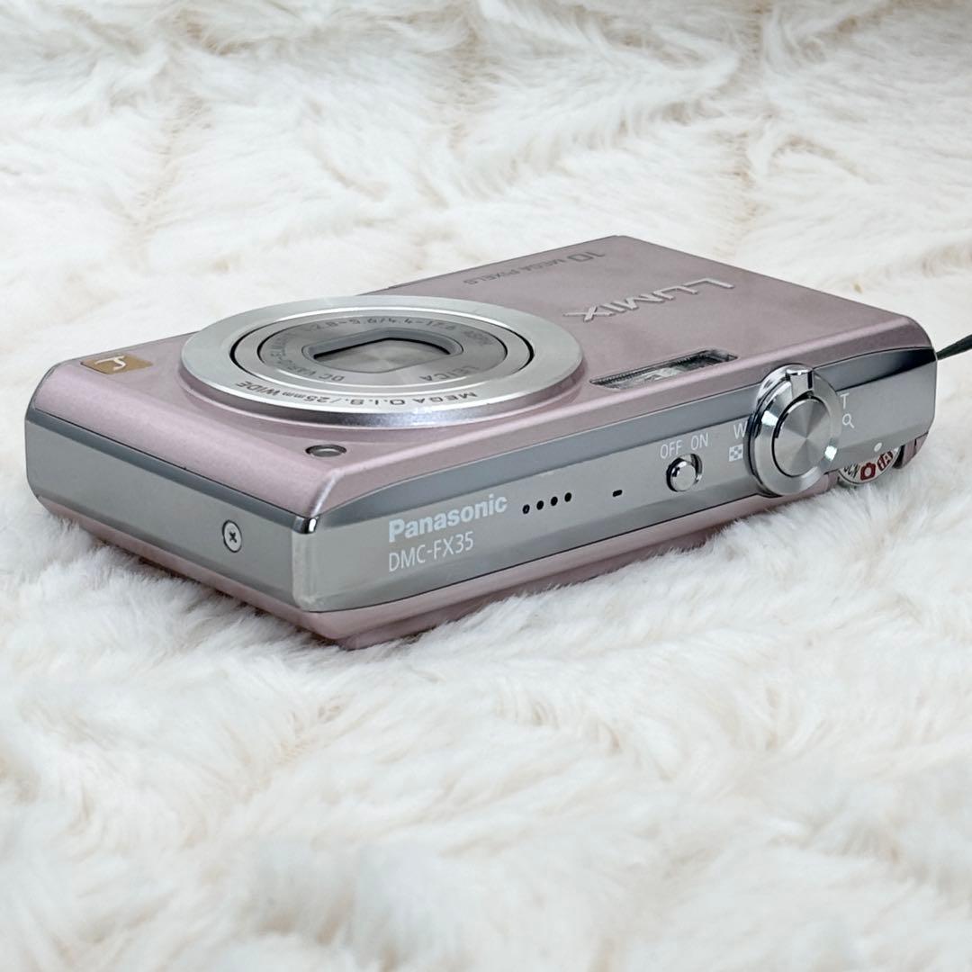 美品・動作良好✨ Panasonic LUMIX DMC-FX35 ピンク
