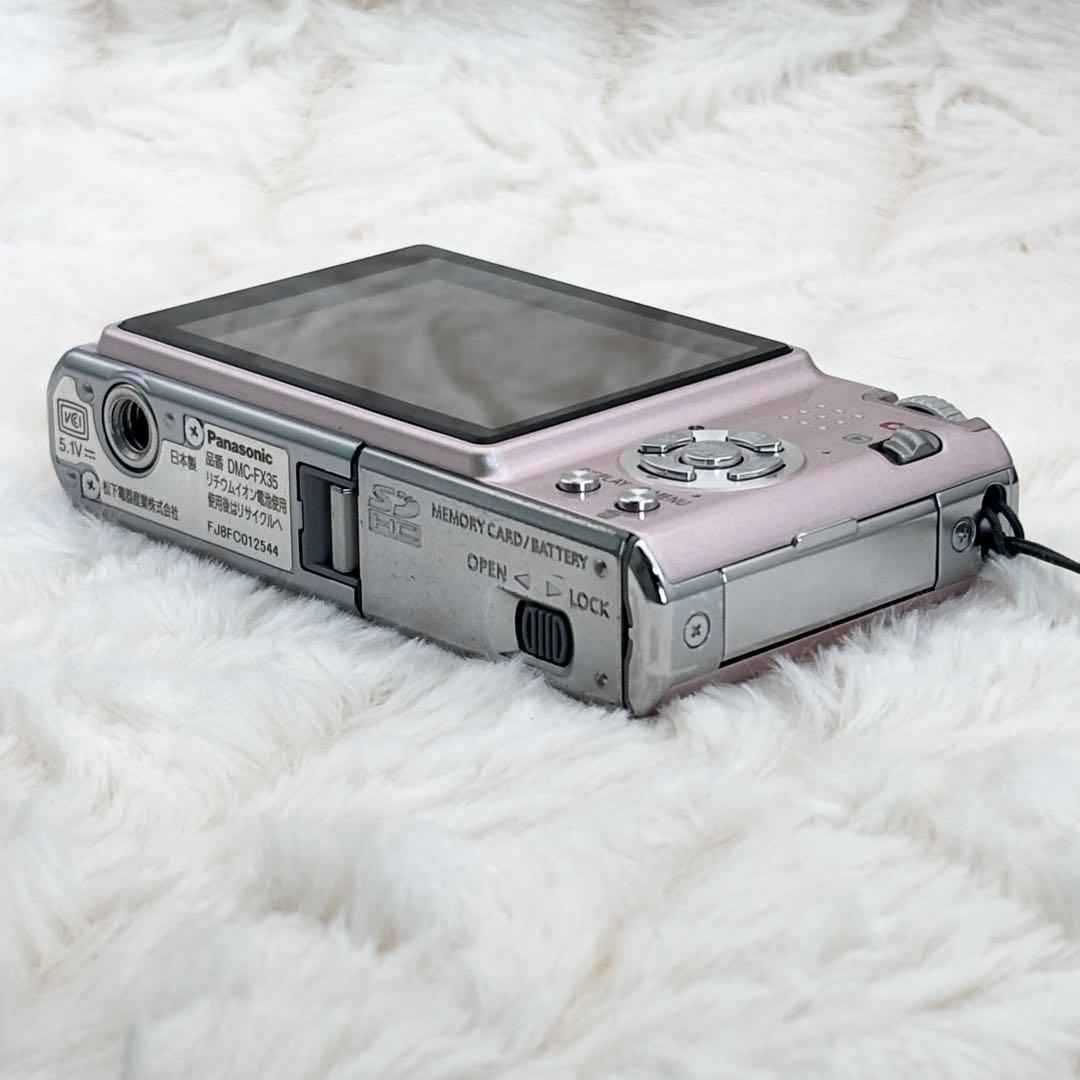 美品・動作良好✨ Panasonic LUMIX DMC-FX35 ピンク