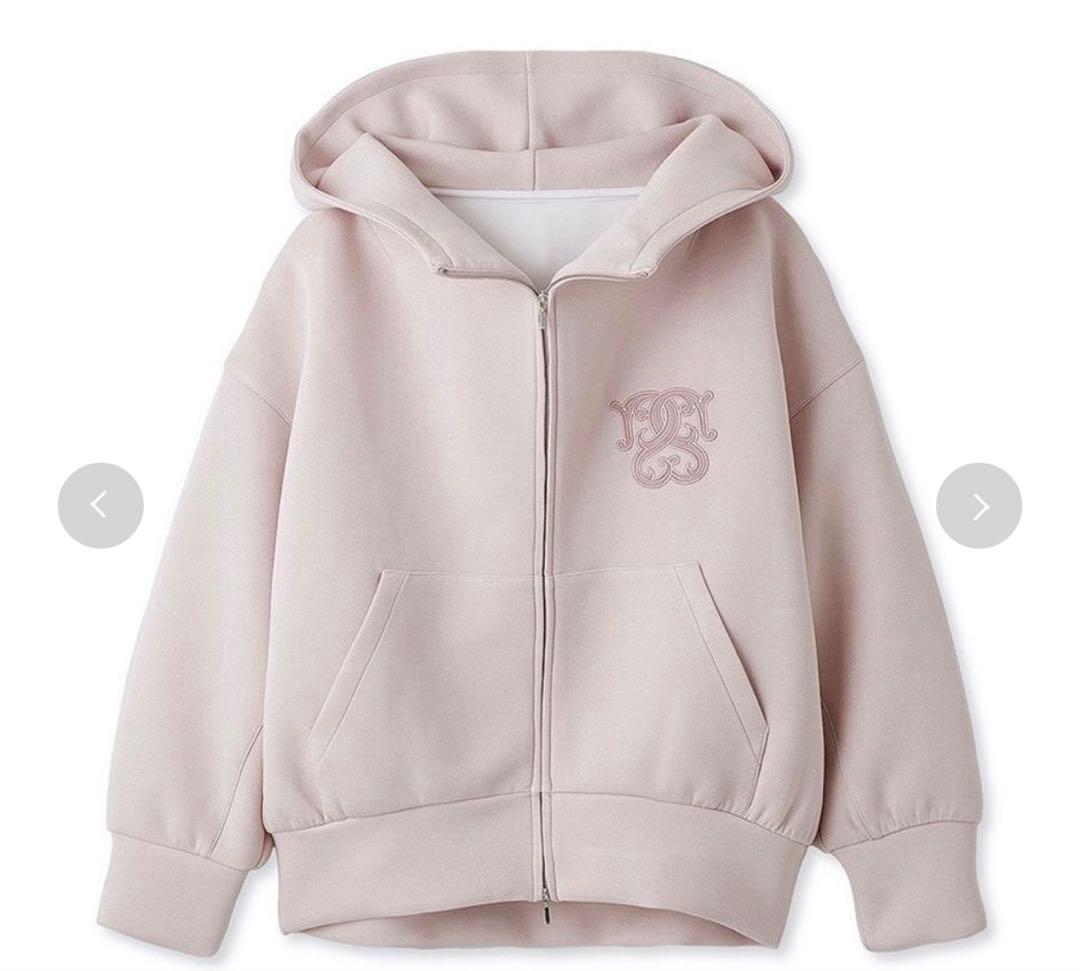 SNIDEL ボリュームパーカー ピンク 新品未使用タグ付き