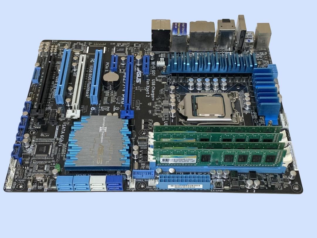 マザーボード M9399 ASUS P8Z77-V PRO + i7-3770K + 16GB