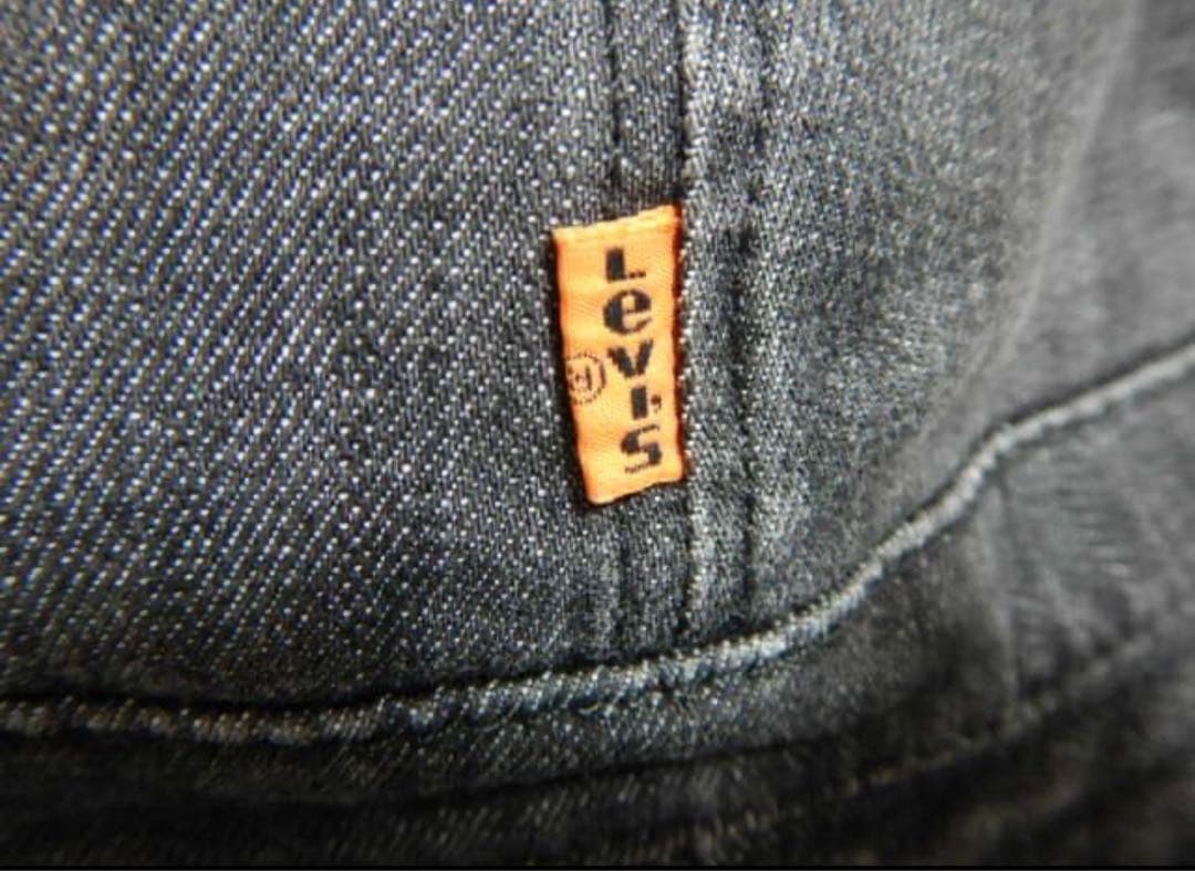 SUPREME Levi's ハット USA ブラックデニム 70506 501