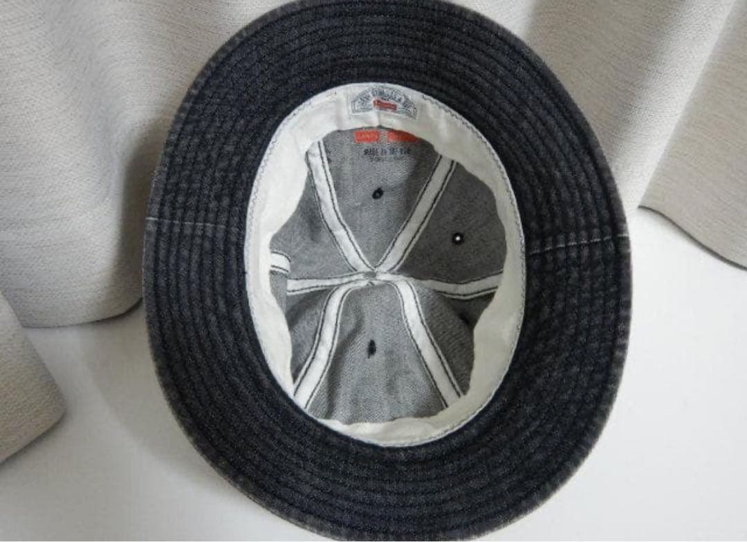 SUPREME Levi's ハット USA ブラックデニム 70506 501