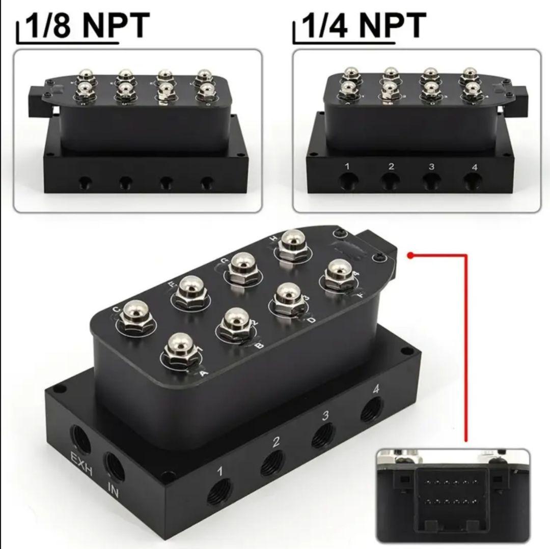 エアサス ソレノイド 4独