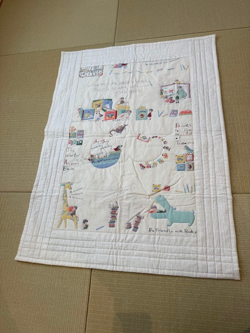 ハンドメイド　パッチワークキルト