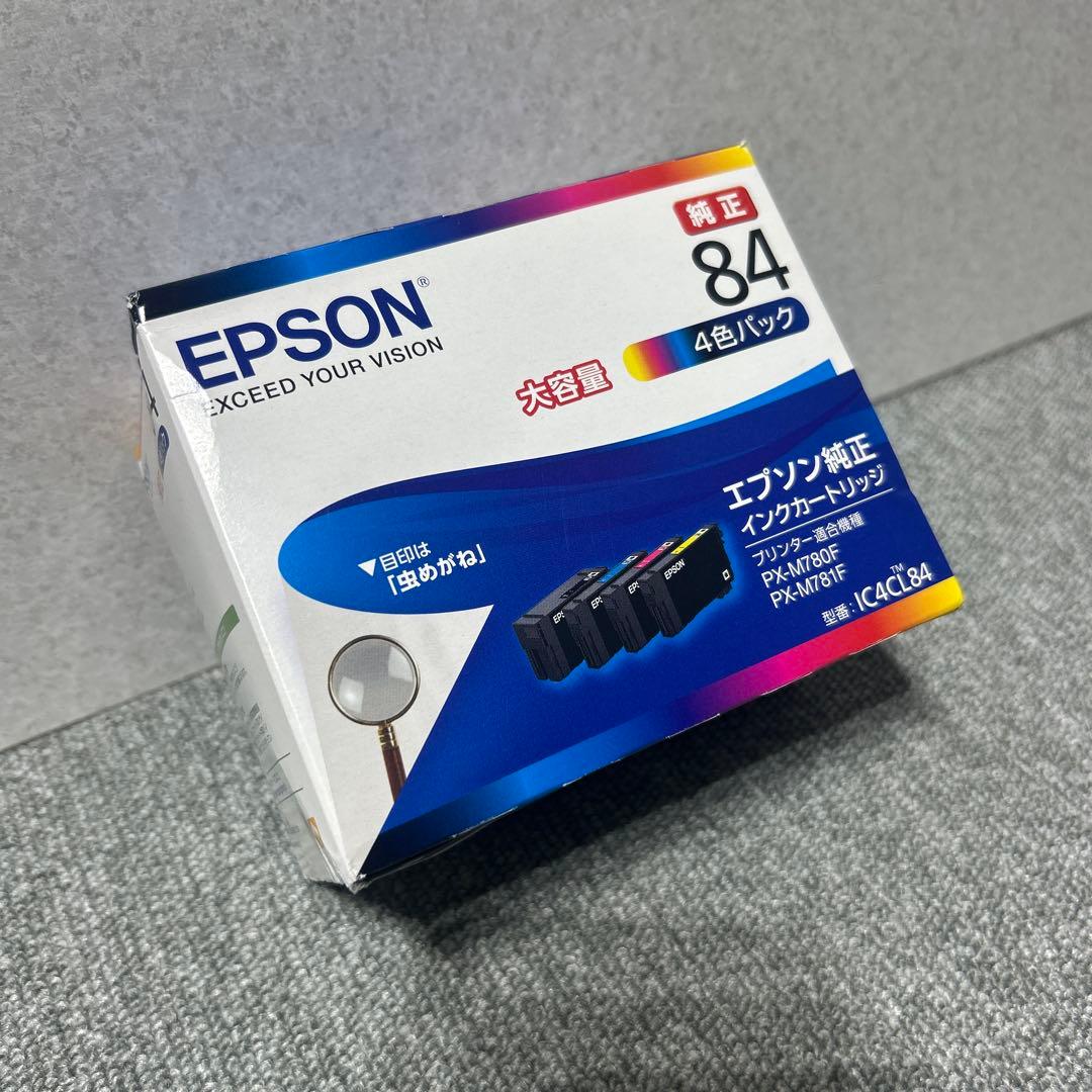 エプソン 純正インクカートリッジ IC4CL84 4色パック 未使用品