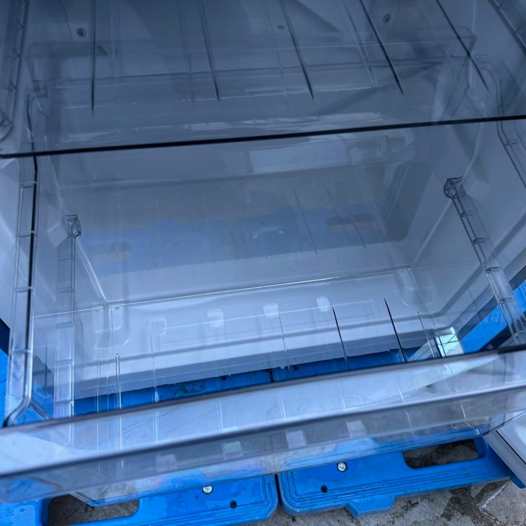 177⭐️2024年製美品★ツインバード　冷蔵庫　ミラー　ブラック　鏡　一人暮らし