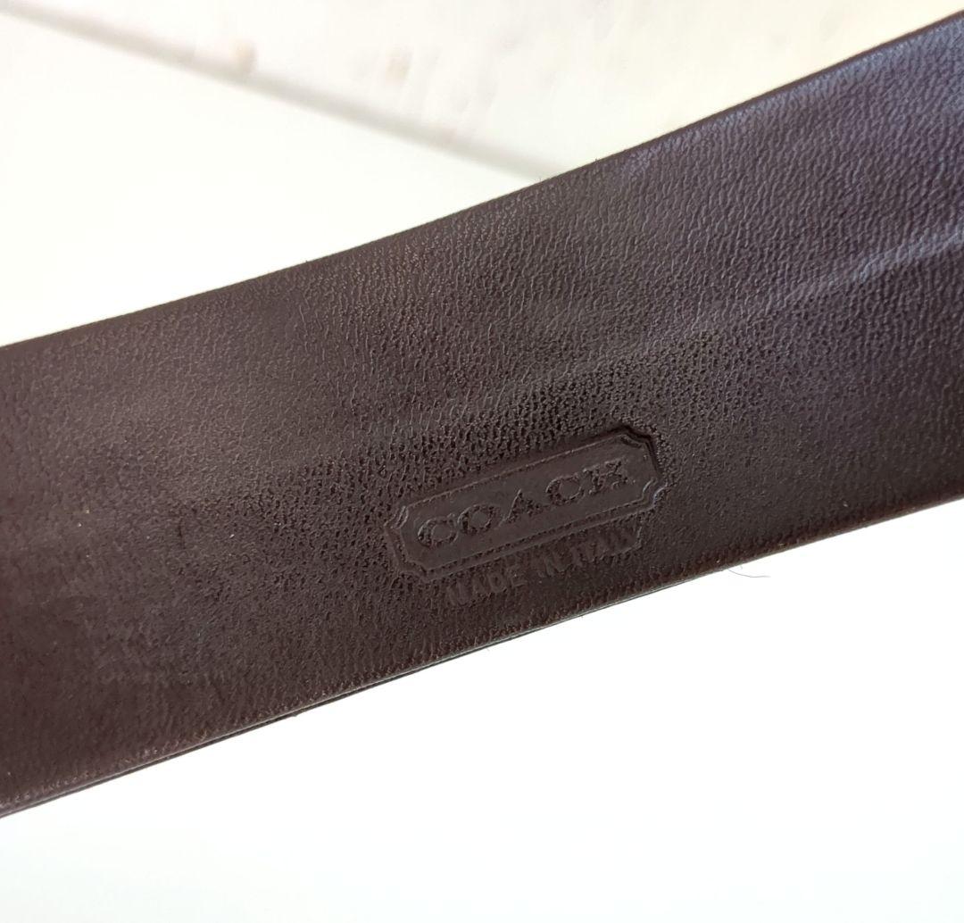 COACH*ブラックハラコ　カチューシャ*ヘアバンド幅広