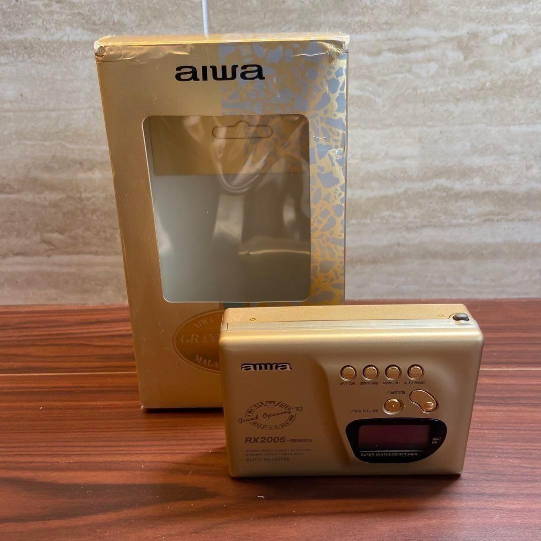 aiwa ラジオ カセットプレーヤー HS-RX2005 2804