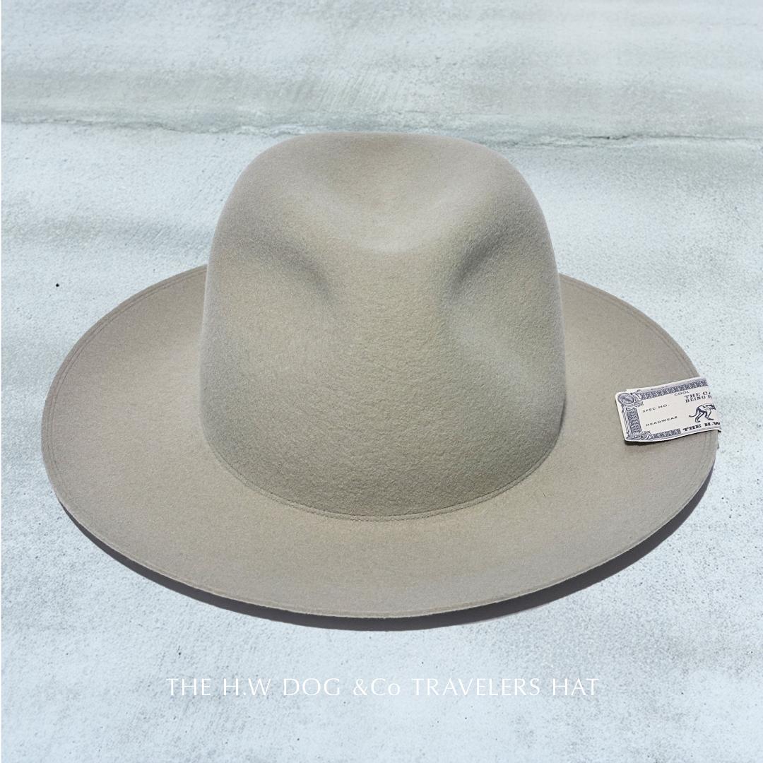 帽子 THE H.W DOG &Co TRAVELERS HAT Size 38