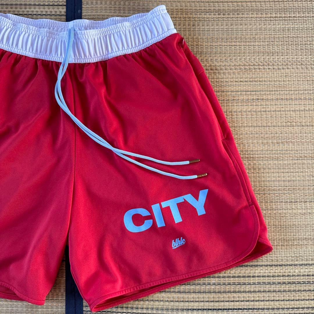 完売品 ボーラホリック マイシティジップショーツ レッド Lサイズ 新古品