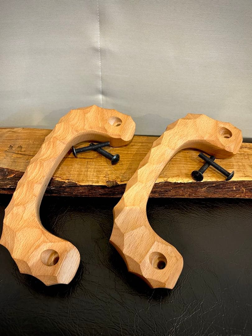 アシストグリップ　17本目！！名栗加工　超絶極上激渋品　ハイエース専用