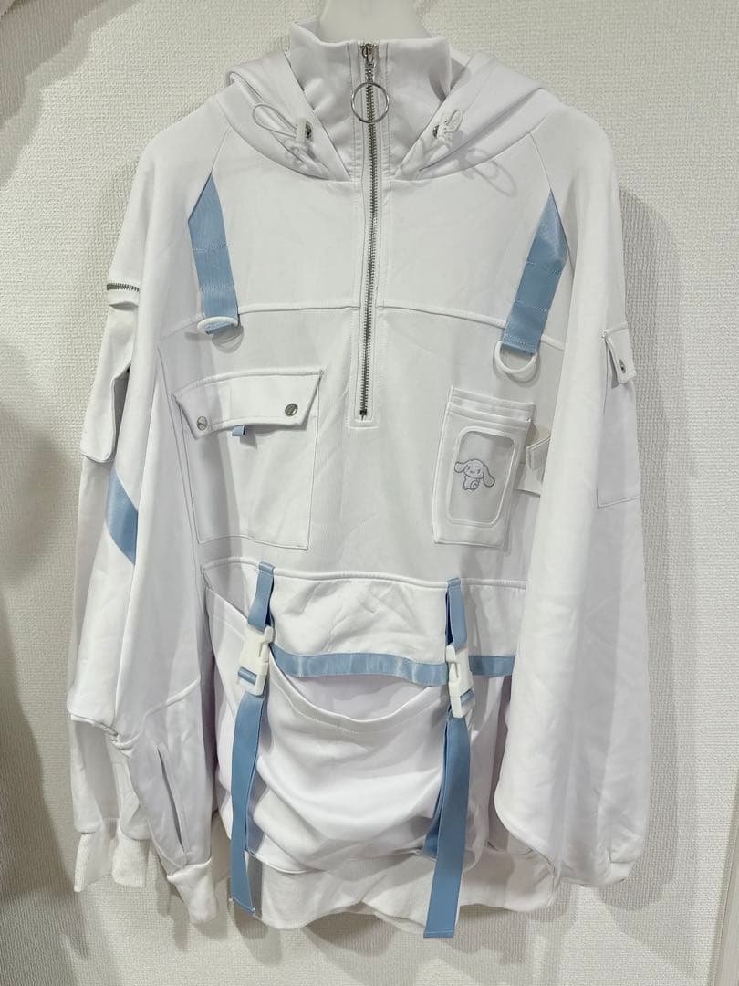 ililil シナモンコラボ 推し活パーカー シナモン パーカー 地雷