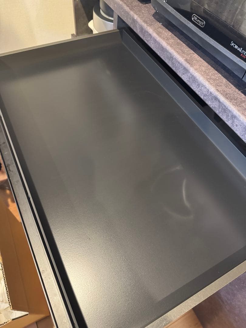 【美品】パモウナ食器棚ECA-1600R セラミカネロ 幅160cm 大容量収納