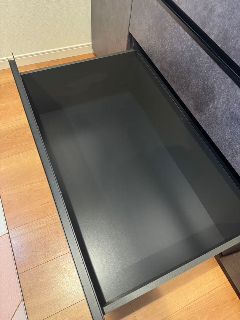 【美品】パモウナ食器棚ECA-1600R セラミカネロ 幅160cm 大容量収納