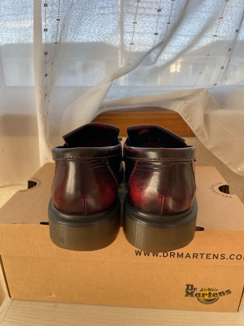 Dr. Martens チェリーレッド タッセルローファー