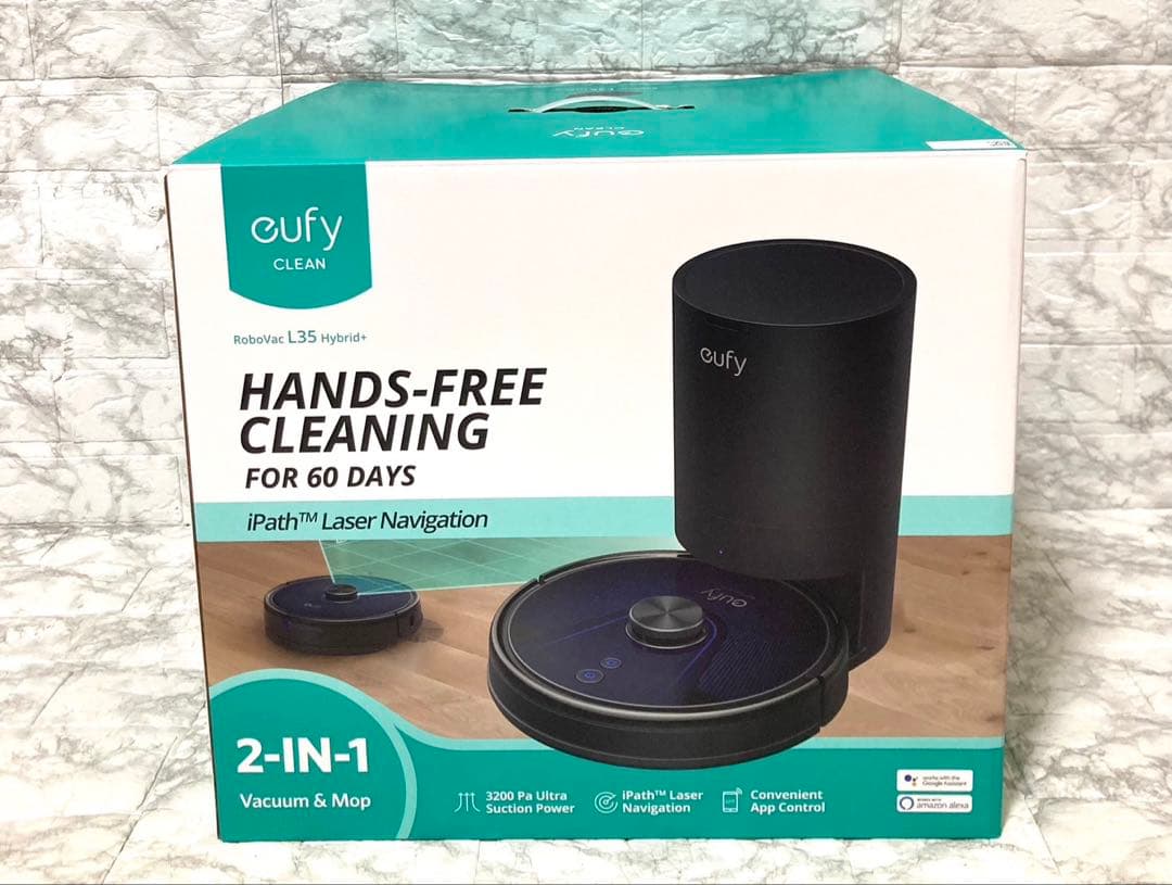 【未使用】Anker Eufy RoboVac L35 Hybrid+ 返金保証