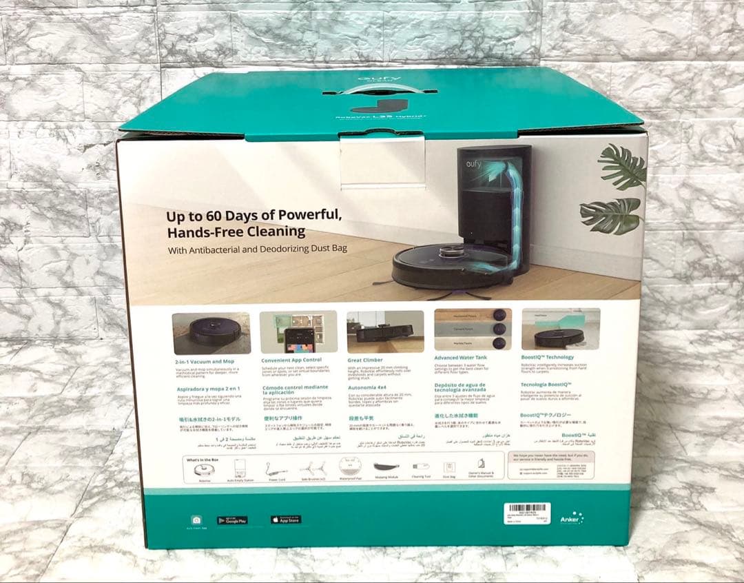 【未使用】Anker Eufy RoboVac L35 Hybrid+ 返金保証