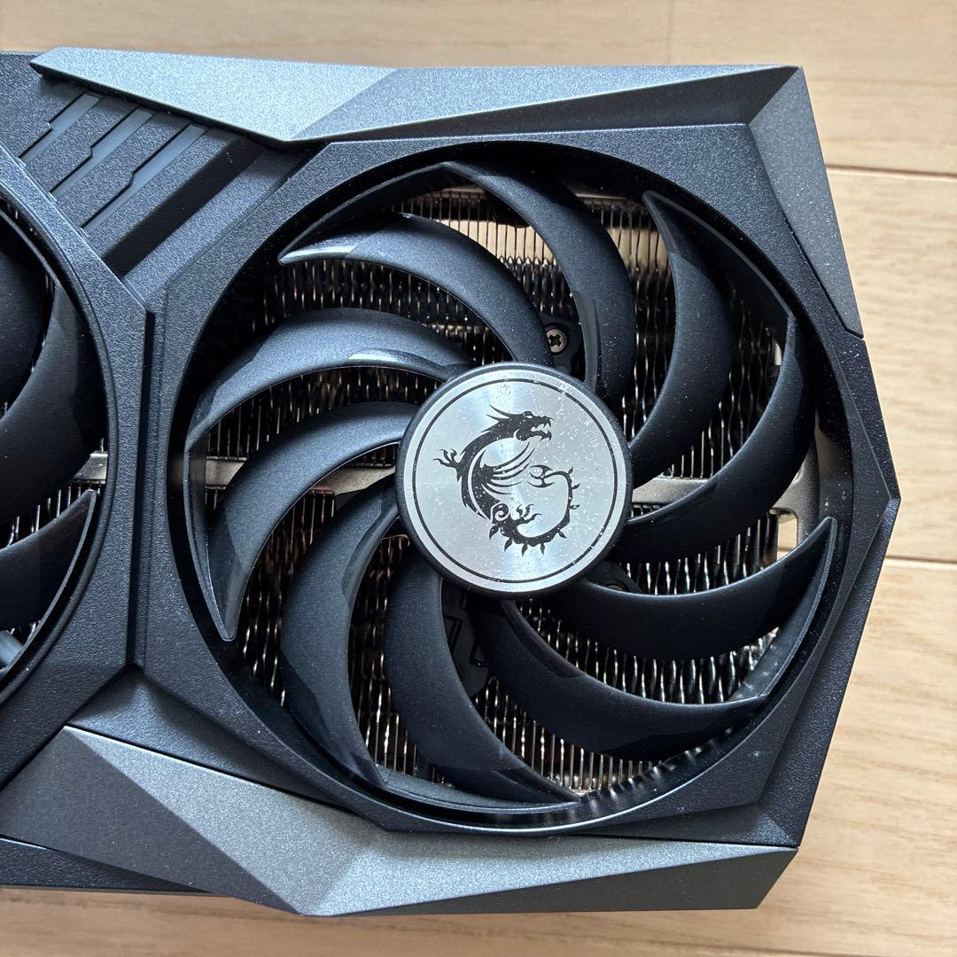 MSI RTX 3090 ヒートシンク　ファン　バックプレート　LED