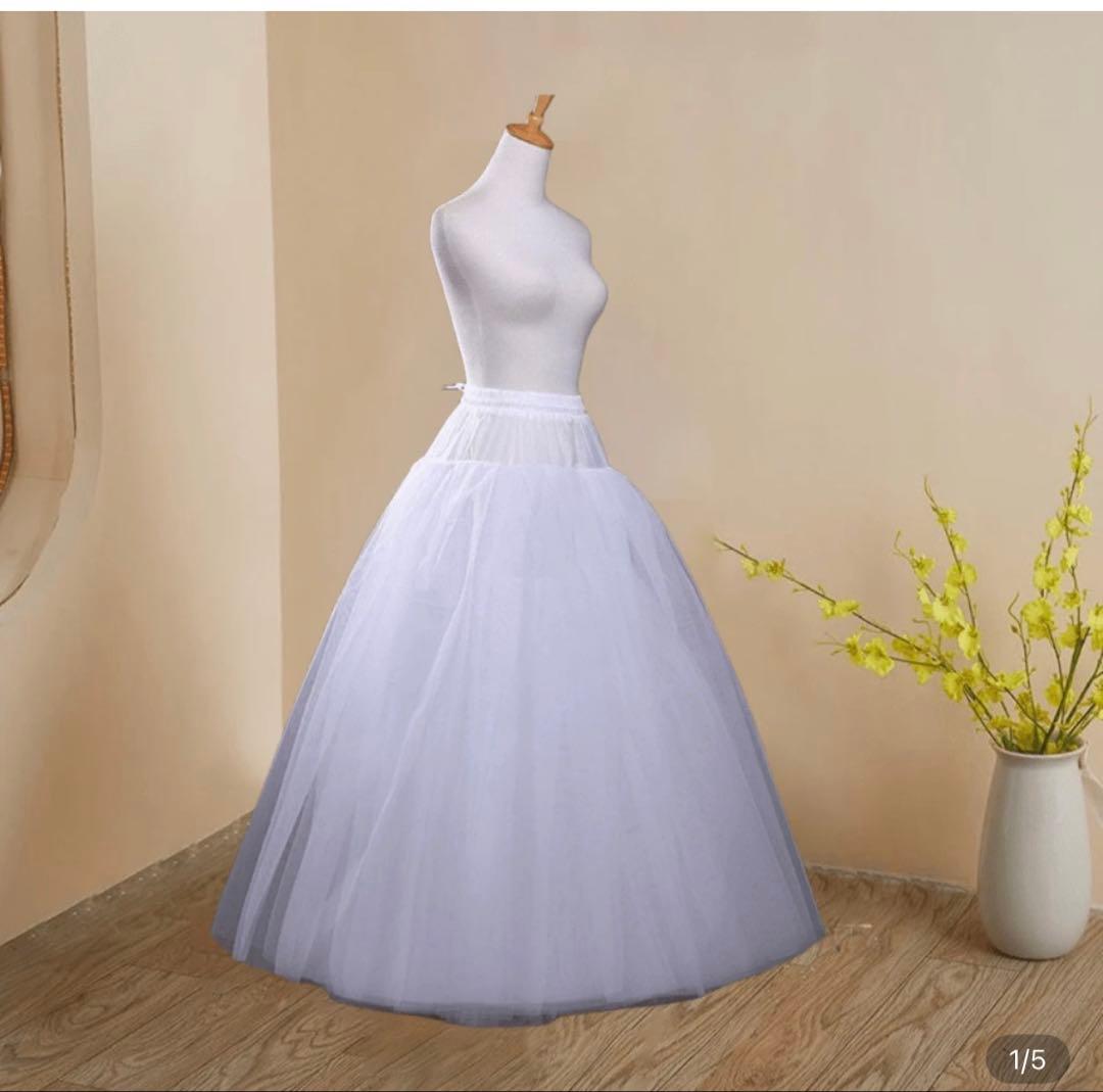 【お値下け中】WANDS[ワンズ] ウェディングドレス パニエ付き