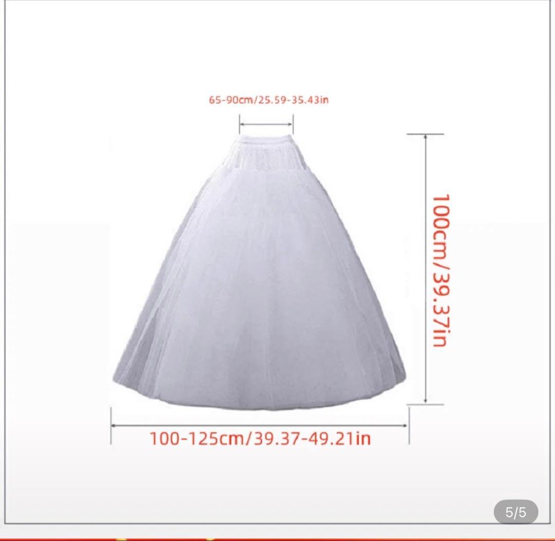 【お値下け中】WANDS[ワンズ] ウェディングドレス パニエ付き