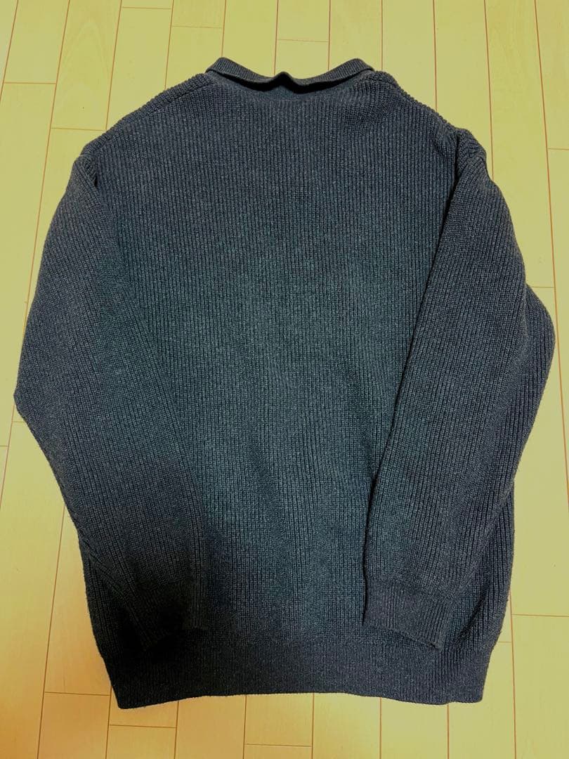 steven alan ポロシャツ　ニット　ポロ　グレー