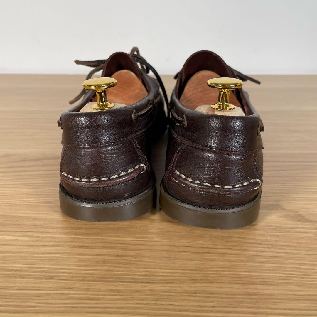 パラブーツ バース マリーン デッキシューズ ブラウン　8