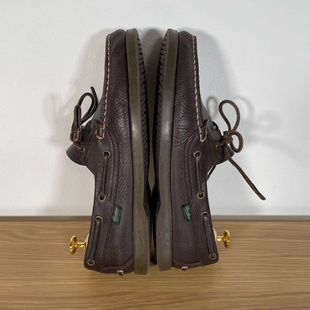 パラブーツ バース マリーン デッキシューズ ブラウン　8