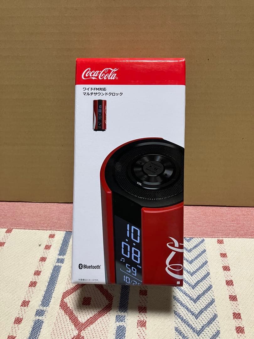 コカ・コーラ ワイドFM対応 マルチサウンドクロック Bluetooth