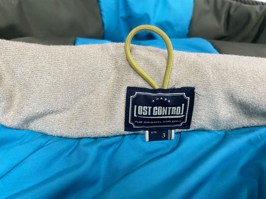LOST Control ロストコントロール　ダウンジャケット　サイズ3