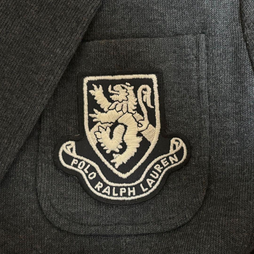 Polo Ralph Lauren テーラードジャケット グレー ワッペン