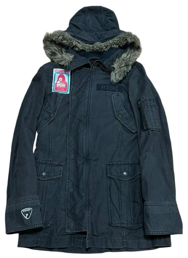 Y2K 00s HYSTERIC GLAMOR ミリタリー マウンテン パーカー