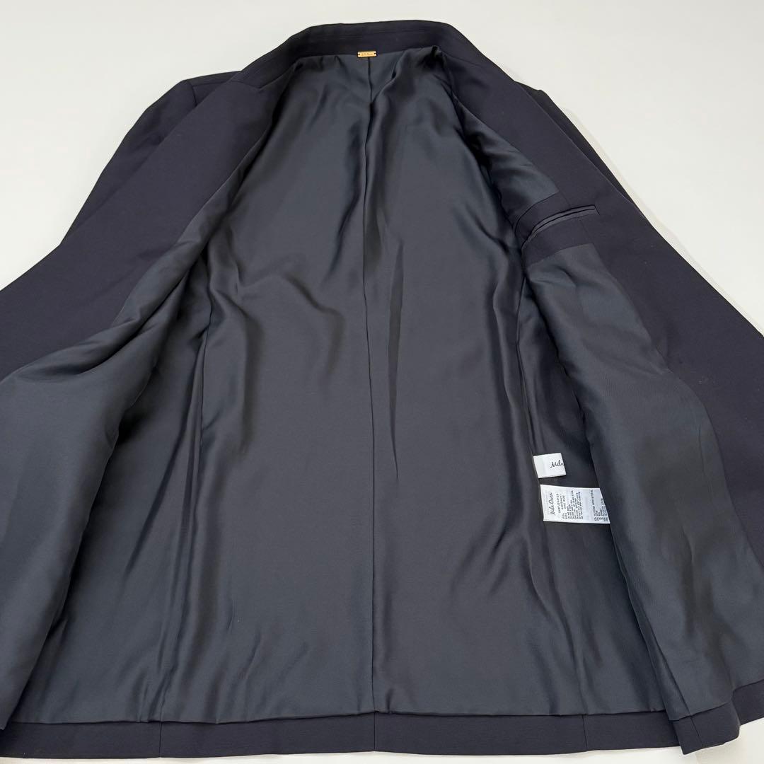 24SS✨ミラオーウェン 金釦ダブルブレストロングブレザー ネイビー FREE