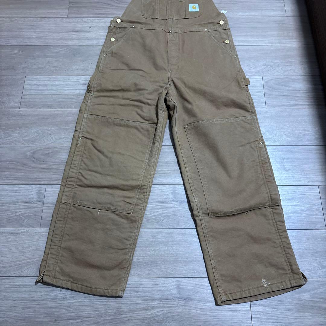 Carhartt 100周年モデル ダック地 オーバーオール ダブルニー