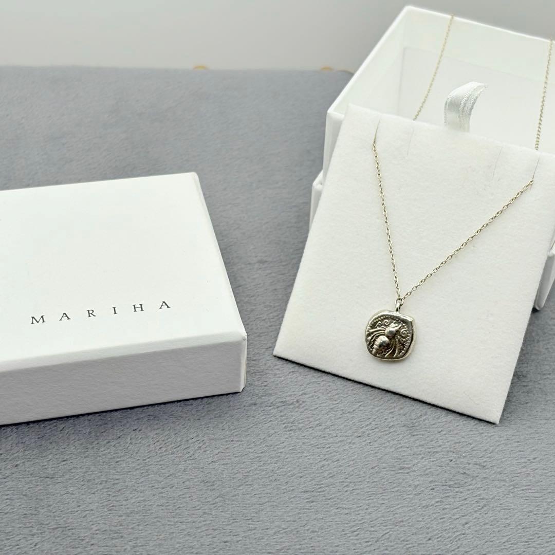 MARIHA 別注 ネックレスBee 45cm オーバルチェーン