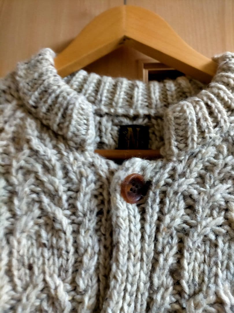 k*e様 ★BATONER カーディガン ウール BN-16FM-031 ベージ