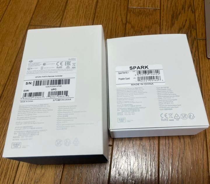 新品未開封　dji ドローン　spark本体&コントローラ&プロペラガード