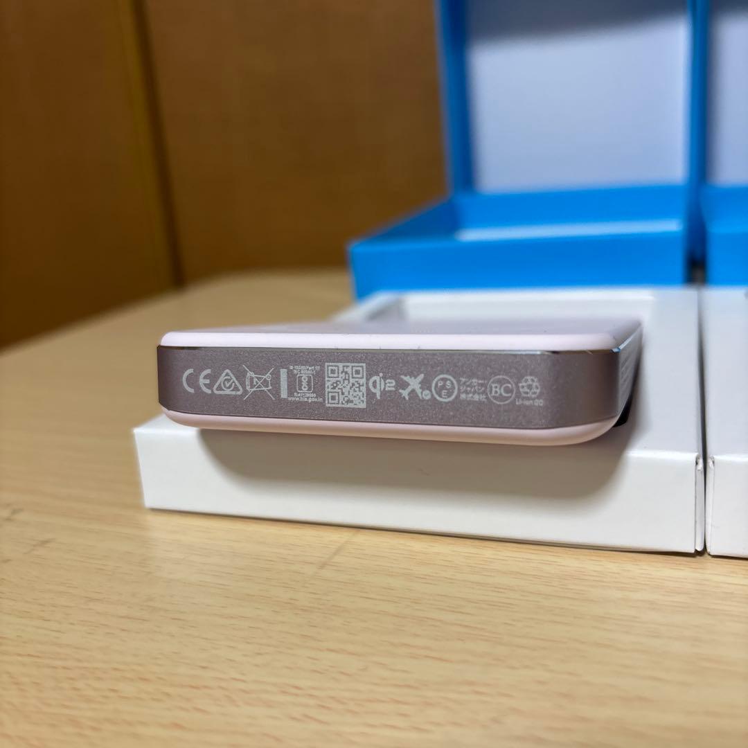 新品　Anker MagGo Power Bank 10000mAh 2色セット