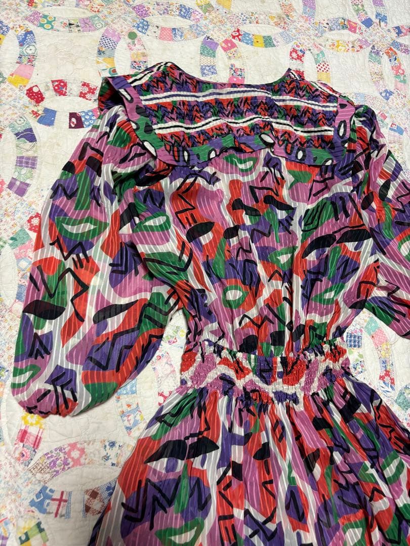 diane freis 風　ワンピース　ダイアンフレイス　vintage 古着