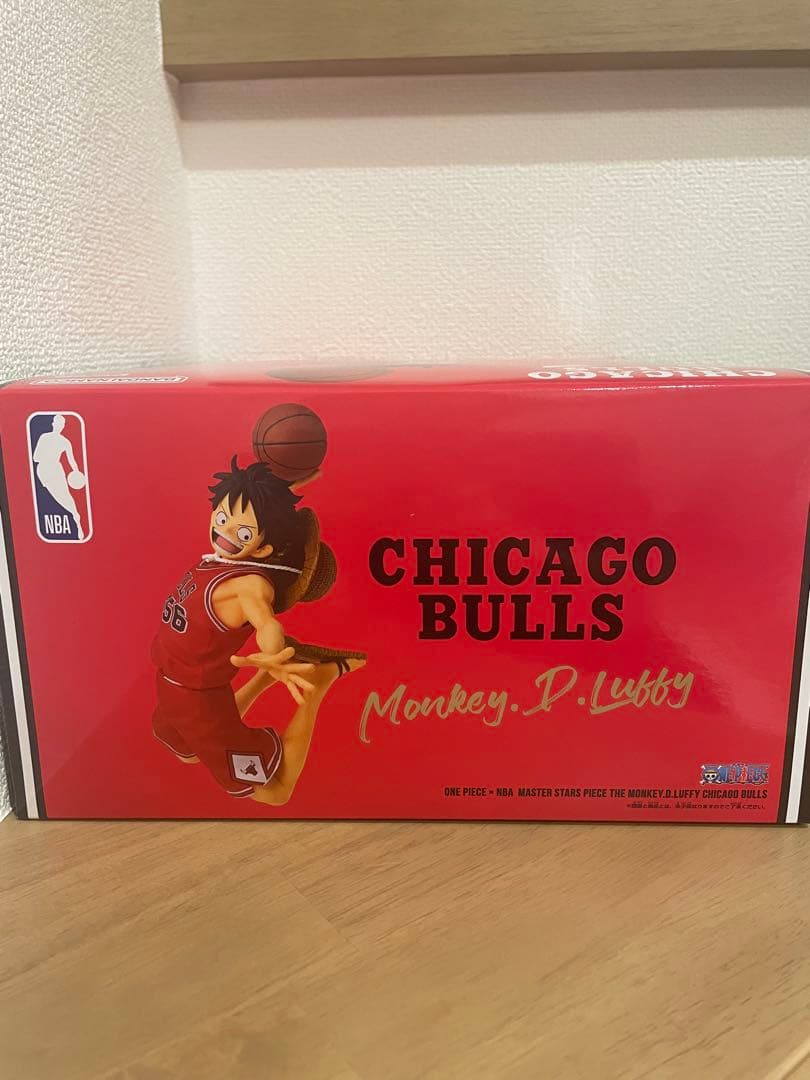 【シカゴ ブルズ】ワンピースベースショップ ルフィ NBA フィギュア