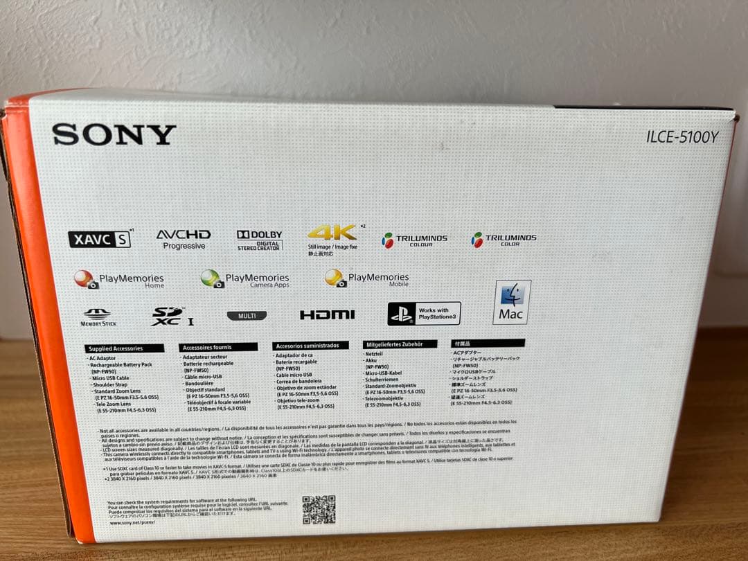 SONY α5100 ミラーレスカメラ 2本レンズ付き