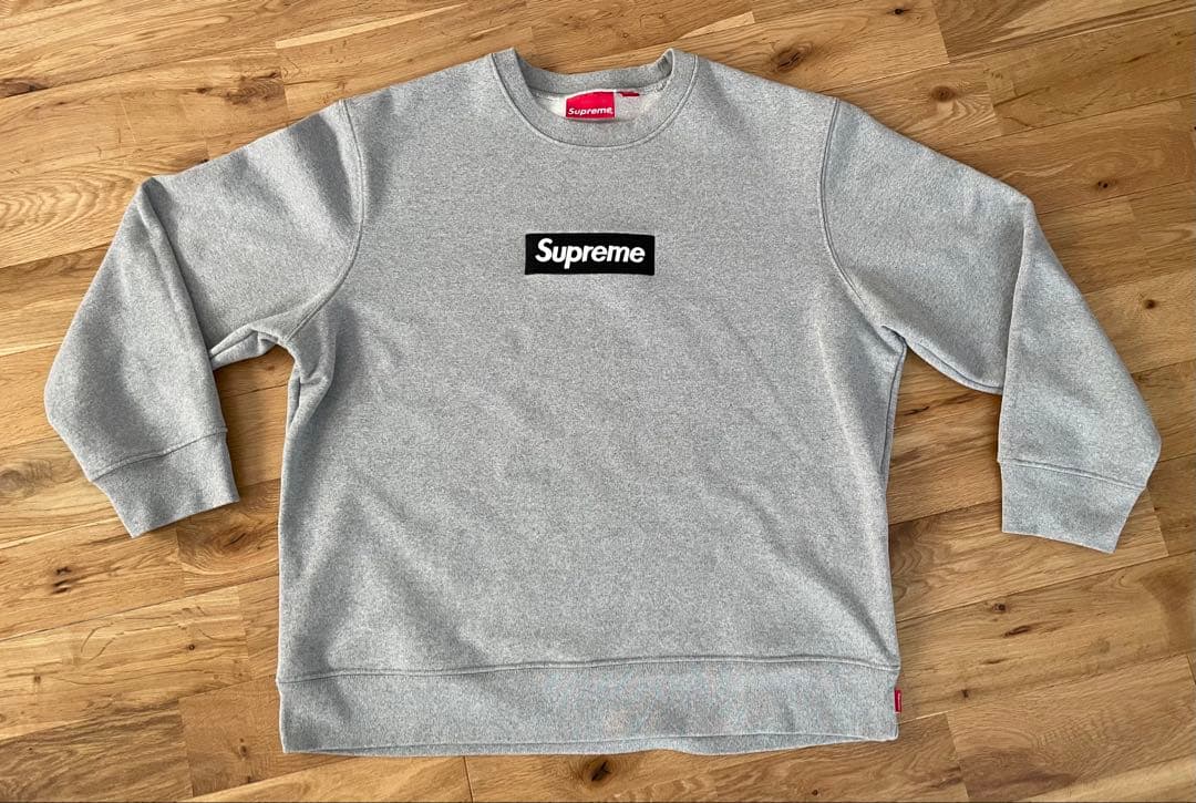 supreme box logo crew neck トレーナー